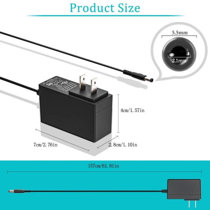 12V ADAPTOR 12V -1AMP WITH DC PIN