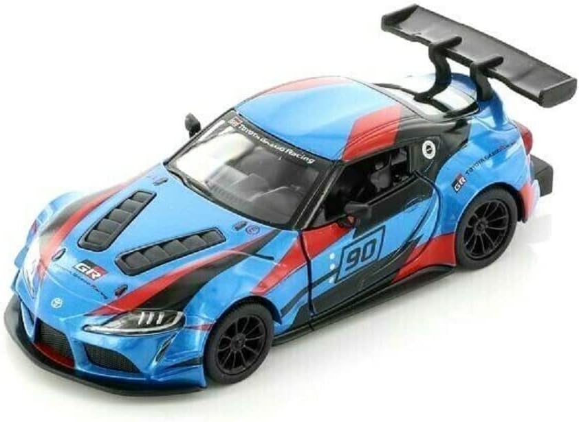 KINSMATR TOYOTA GR SUPRA RACING CONCEPT 1:36 SCALE NO:KT5421DF (BLUE)