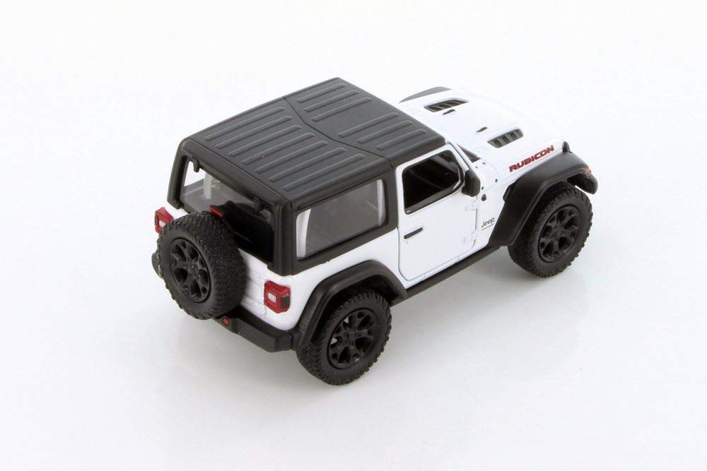 KINSMART NEW 2018 JEEP WRANGLER 1:34 SCALE NO:KT5412DK (WHITE)
