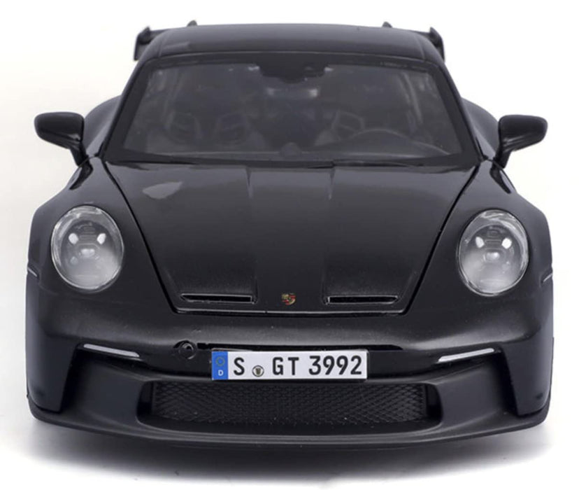MAISTO2022 PORSCHE 911 992 GT3 BLACK 1:18 SCALE  DIECAST MODEL 51458BK