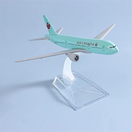 AIRPLANE DIECAST METAL AIR CANADA 759 16CM