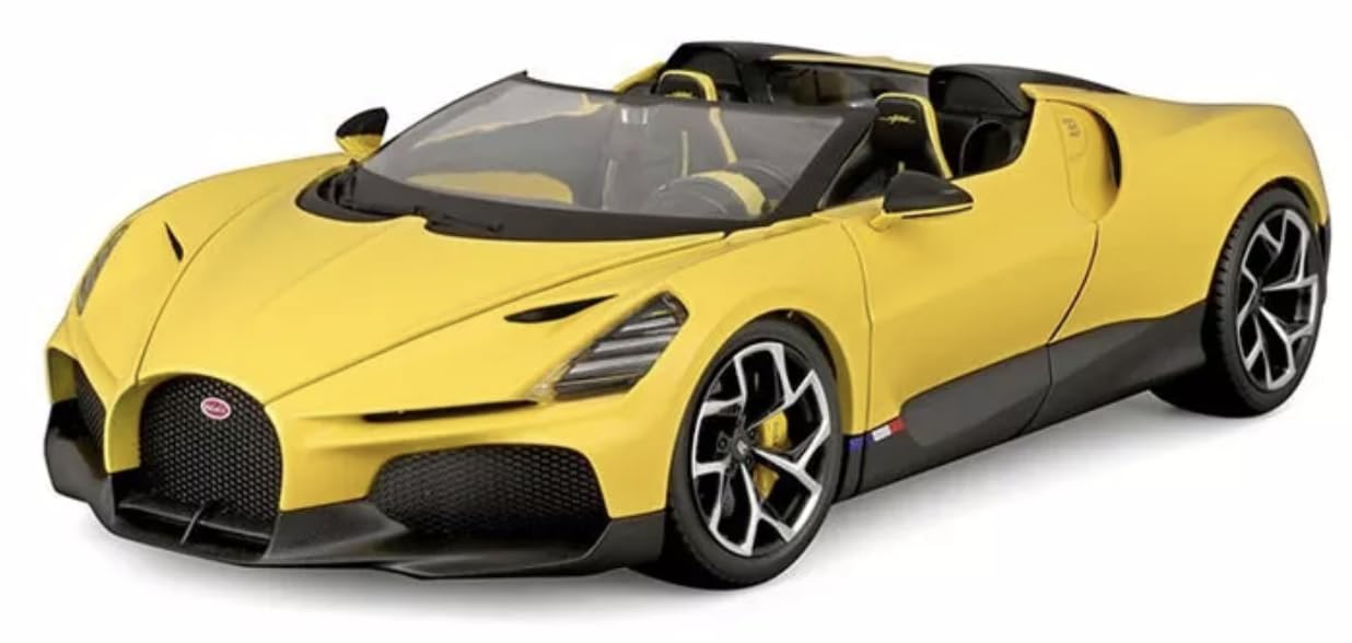 BBURAGO 1/18 SCALE BUGATTI W16 MISTRAL DIECAST CAR MODEL