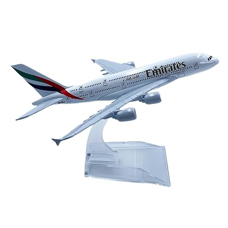 AIRPLANE DIECAST METAL EMIRATES EXPO B777 16CM