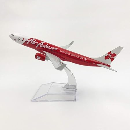 AIRPLANE DIECAST AIR AIR ASIA A340 16CM