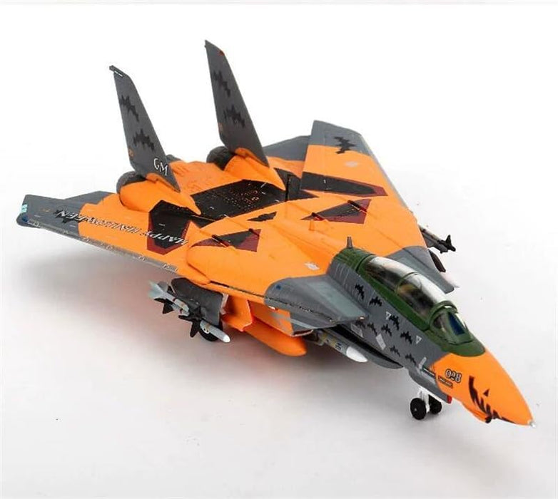 JC WING DIECAST AIRPLANE TOMCAT PUMPKIN FACE  F-14D  1/144