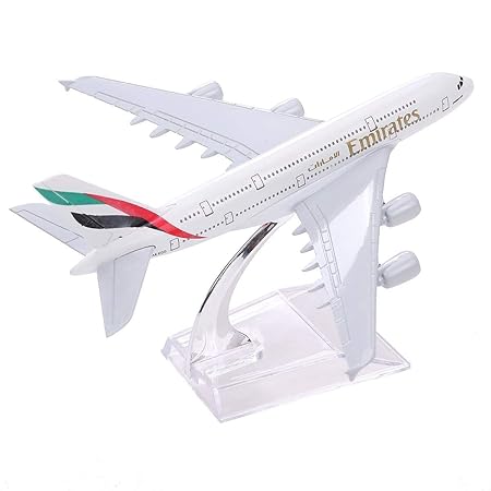 AIRPLANE DIECAST METAL EMIRATES EXPO B777 16CM