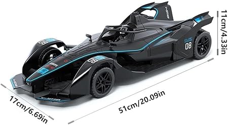 Nonamona 1:10 RC F1 Racing Car 4 Wheel Drive Plastic Rc Car For Boys Rock Climber High Speed Monster Racing Car For Kids