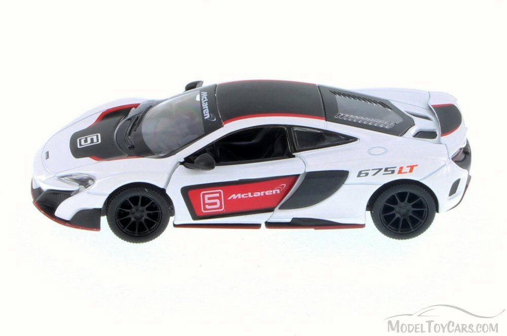 KINSMART MCLAREN 675 LT 1:36 NO:KT5392DF (WHITE)