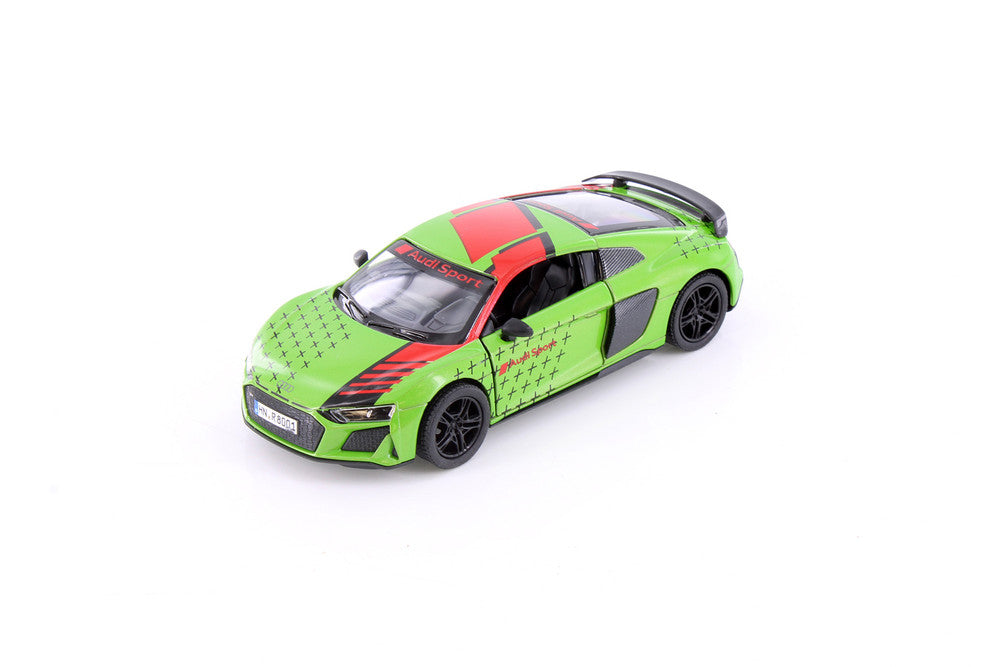 KINSMART 2020 AUDI R8 COUPE LIVERY EDITION 1:36 NO: KT5422DF (GREEN)
