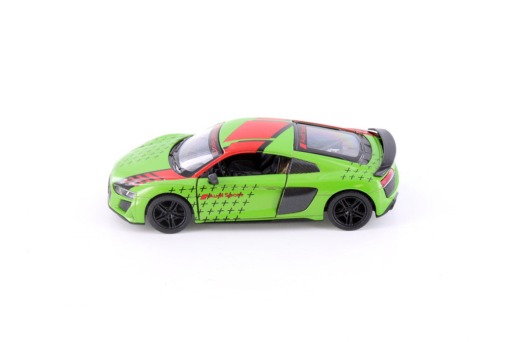 KINSMART 2020 AUDI R8 COUPE LIVERY EDITION 1:36 NO: KT5422DF (GREEN)