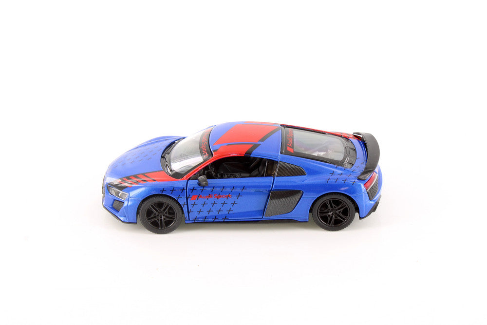 KINSMART 2020 AUDI R8 COUPE LIVERY EDITION 1:36 NO: KT5422DF (BLUE)