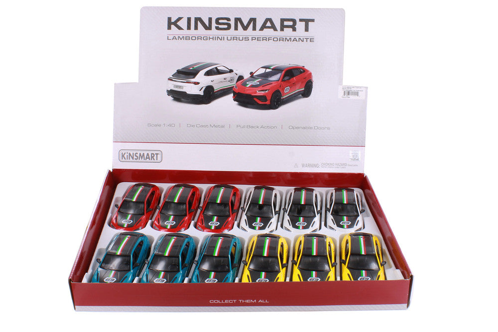 KINSMART LAMBORGHINI URUS PERFORMANTE 1:40 NO KT5447DF (WHITE)
