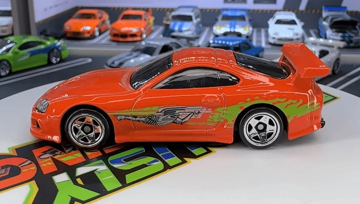 HOT WHEELS FAST & FURIOUS TOYOTA SUPRA ORANGE (9C6H)