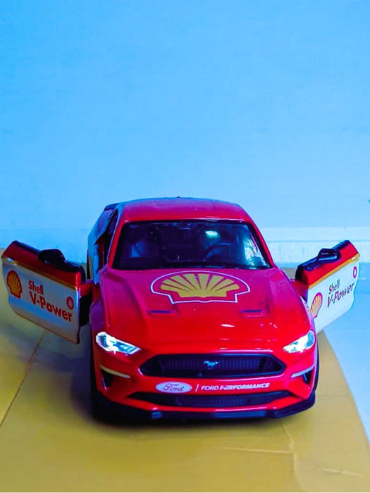 CCA 1:34 FORD MUSTANG GT 2018 DIECAST MODEL 88702E CAR RED