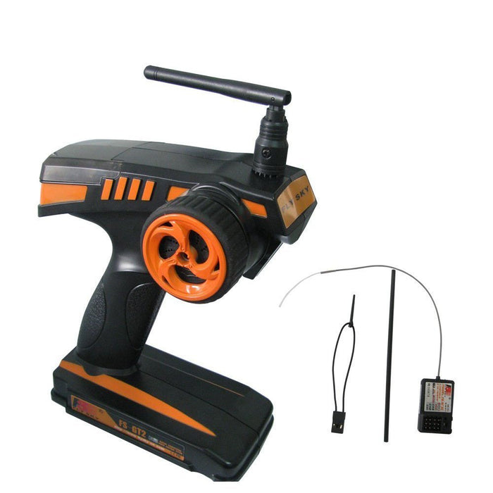 Flysky Radio Fs-GT2 Transmitter WITH FS-GR3E RECEIVER FOR RC CAR/BOAT