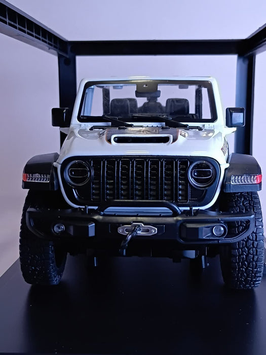 1:18 ALLOY CAR K1-13-A RECON JEEP RUBICON DIE-CAST MODEL WHITE