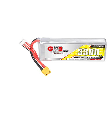 GNB 3300MAH 4S1P 14.8V 100C LIPO BATTERY