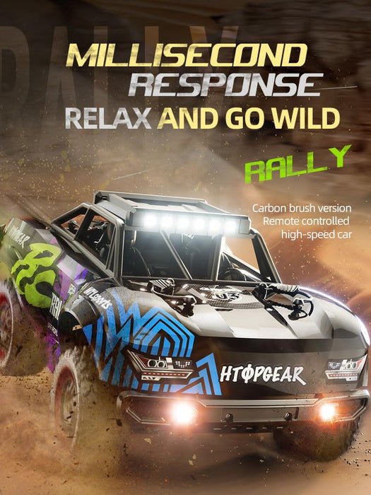 SCY 18103 1:18 Scale Full-Time 4x4 RC Rally Car – High-Speed All-Terrain Remote Control Racing Buggy with Smoke Effect