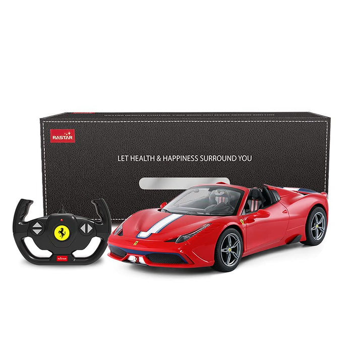 RASTAR FERRARI 458 SPECIALE A 73400 RC CAR 1/14 SCALE (RED)