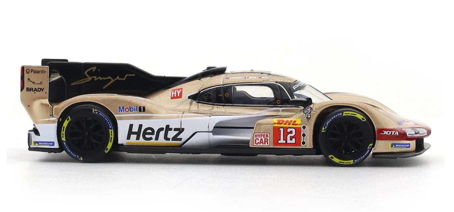 BBURAGO HERTZ PORCHE DIECAST 1/43 18-38317