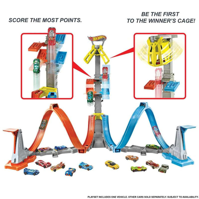 HOT WHEELS LOOP & LAUNCH TRACK SET