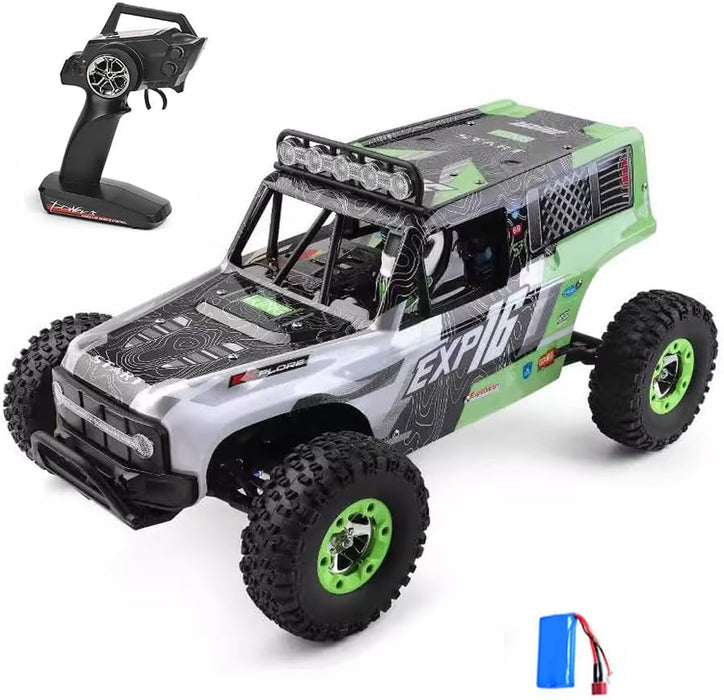 WLTOYS SPEED R/C 124006 RC Car 1:12 2.4G 4WD 40KM/H Off-Road RC CRAWLER RTR GREEN