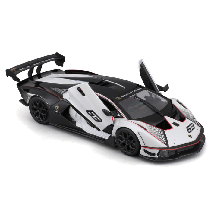 BBURAGO RACE LAMBORGHINI 63 ESSENZA SCV12 1/24 DIE CAST 18-98023