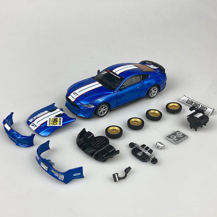 CCA FORD MUSTANG GT 2018 1:42 SCALE NO:67119 (BLUE)