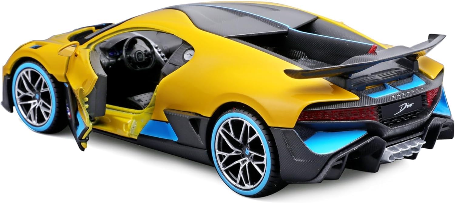 MAISTO BUGATTI DIVO 1/24 DIECAST 51526YELLOW