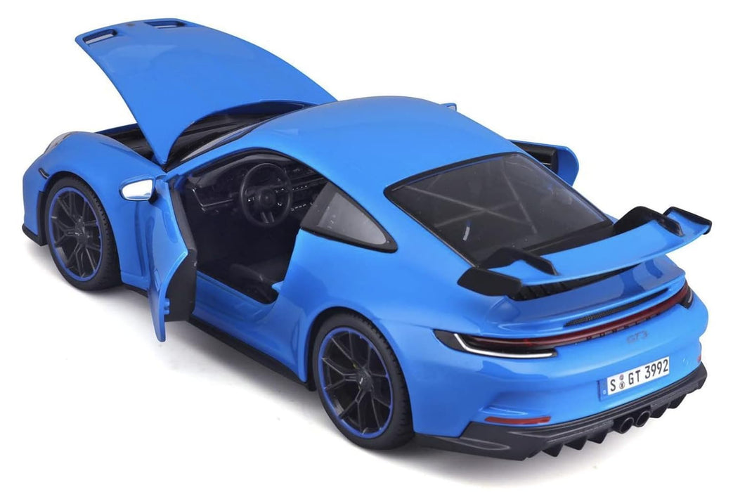 MAISTO 2022 PORSCHE 911 GT3 1/18 DIECAST 51458BLUE