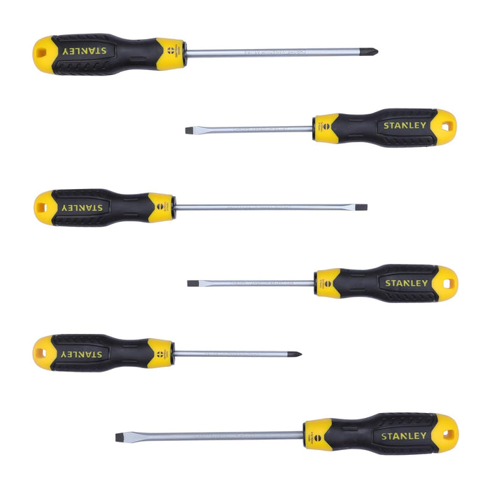 STANLEY STHT65242 6-Piece Cushion Grip Screwdriver