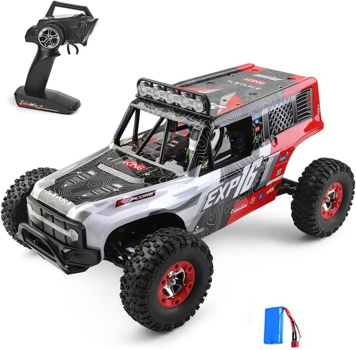 WLTOYS SPEED R/C 124006 RC Car 1:12 2.4G 4WD 40KM/H Off-Road RC CRAWLER RTR RED