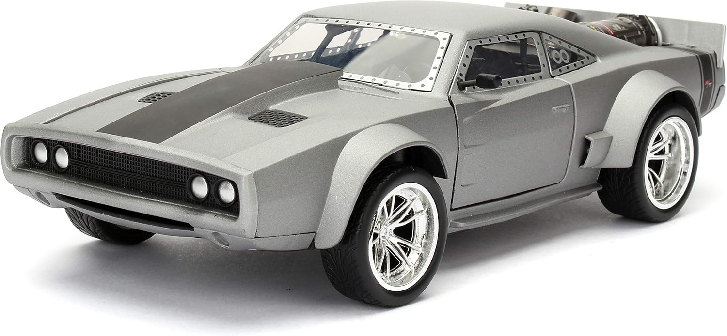 JADA DOM's ICE CHARGER GREY  DIECAST CAR MODEL
