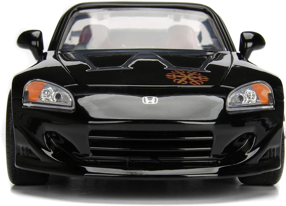 JADA JOHNNY's HONDA 52000  BLACK  DIECAST CAR MODEL