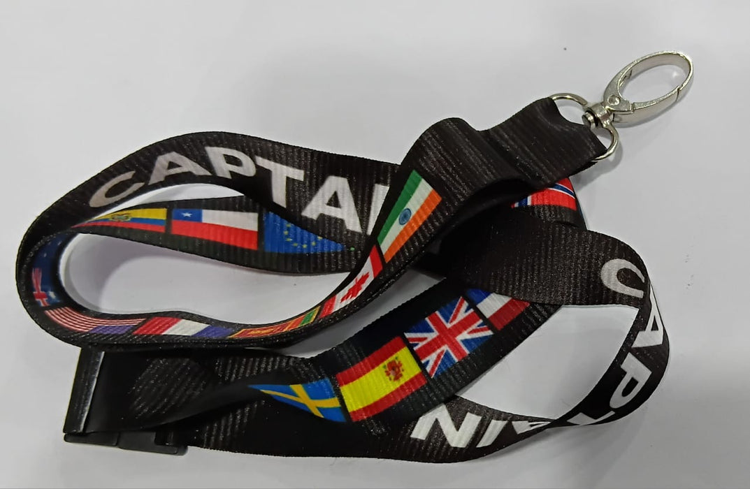 LANYARDS CAPTAIN WITH FLAGS