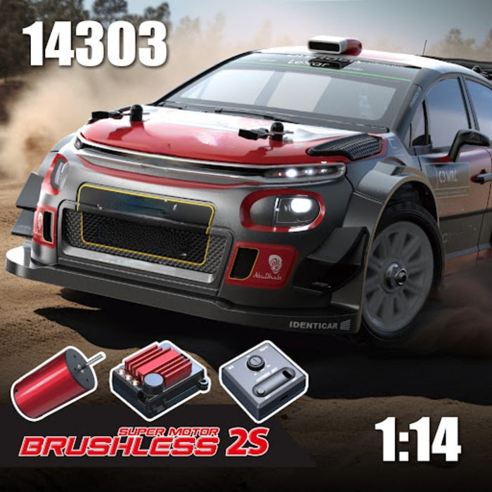 MJX HYPER GO CITROEN 4WD BRUSHLESS 1/14 RC RALLY  CAR 14303
