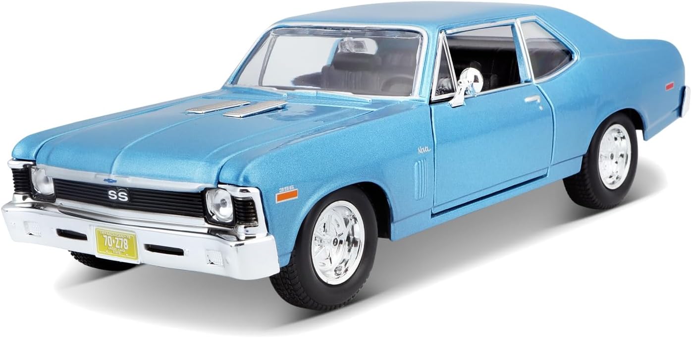 MAISTO CHEVROLET NOVA SS 1970 1:24 SCALE  DIECAST MODEL CAR (51262)