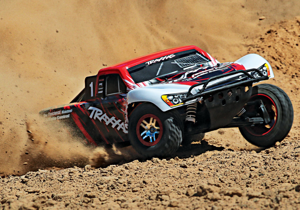Traxxas Slash 4X4 Vxl 1/10Scale 4Wd White & Red 68086-4