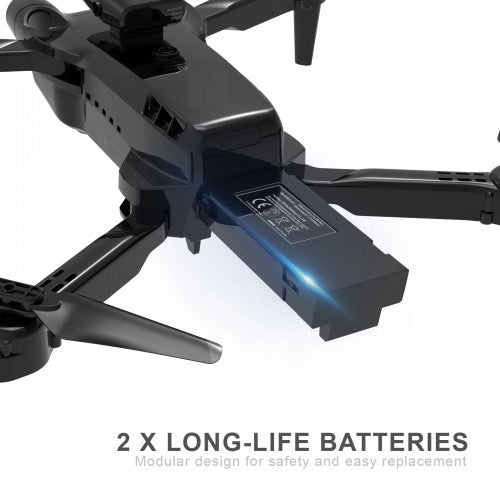 Toy F22 4K Fpv Double Camera Movie Level Drone- With Camera
