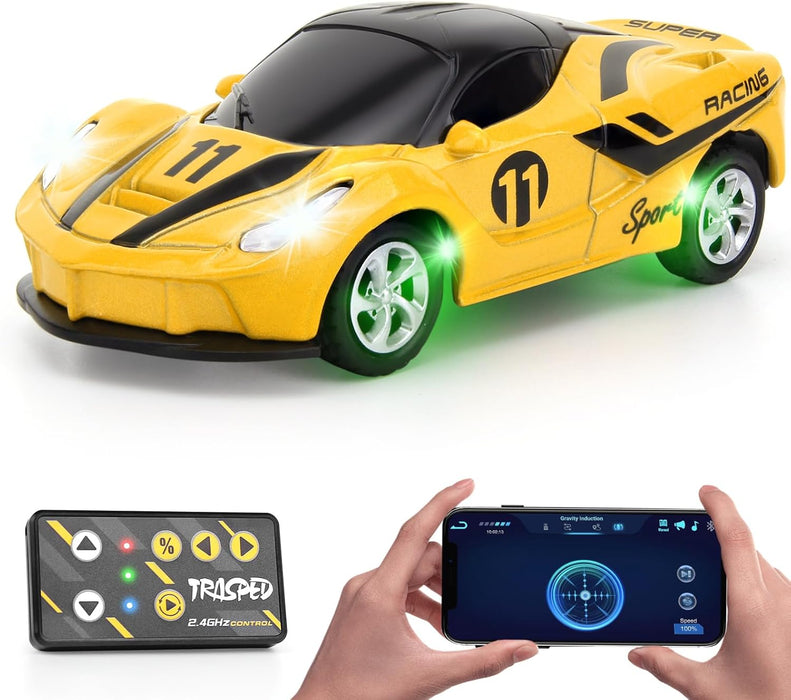 MINI RC CAR SMALL POCKET (SUPER RACING SPORTS 11) 1:64 SPEED REGULATING ALLOY MODEL HG4-217