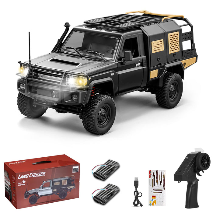 MN MODEL 1/12 TOYOTA LAND CRUISER MN82S 4WD RC CRAWLER RTR (GREY)