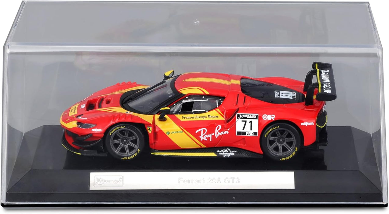 BBURAGO 1/43 FERRARI 296 GT3 #71 2023 18-36313
