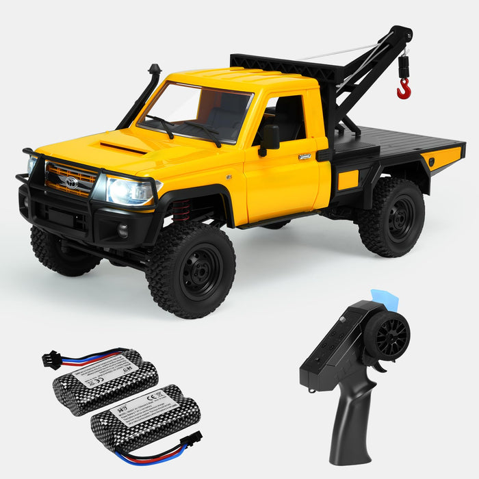 MN MODEL LAND CRUISER MN82T 1/12 2.4G 4WD RC CRAWLER (YELLOW)