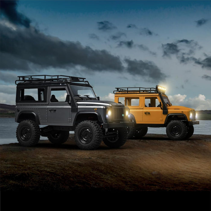 MN MODEL MN99S LAND ROVER DEFENDER 1/12 2.4G 4WD RC ROCK CRAWLER (GREY)