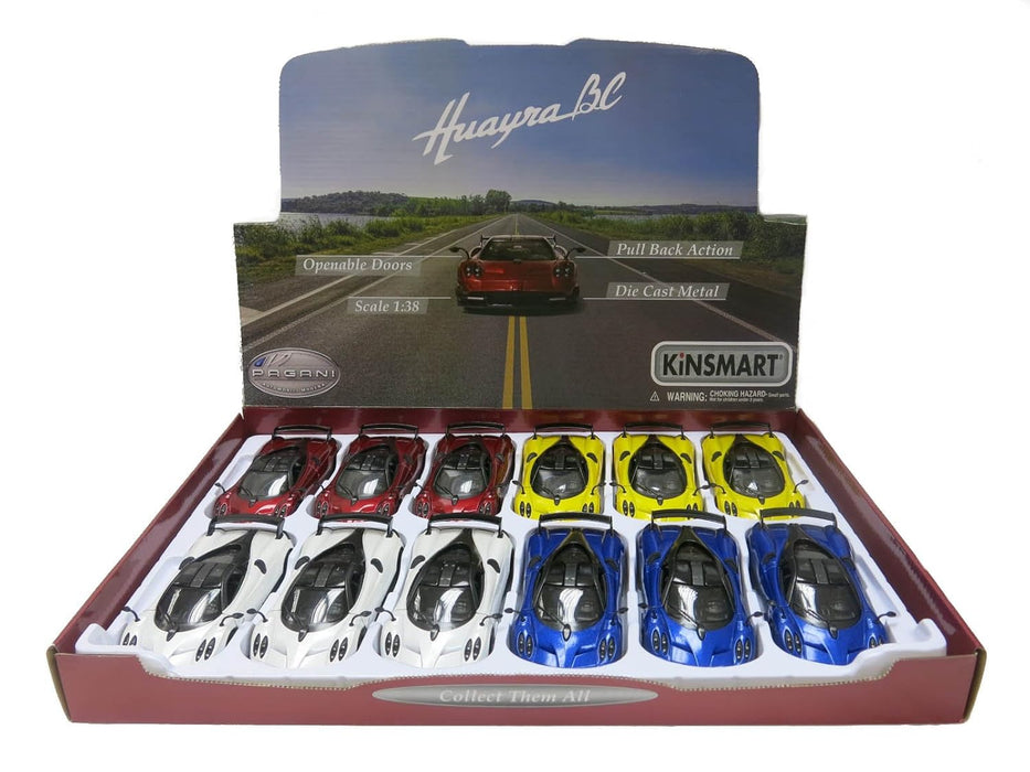 KINSMART PAGANI HUAYRA 1:38 NO KT5400D (WHITE)