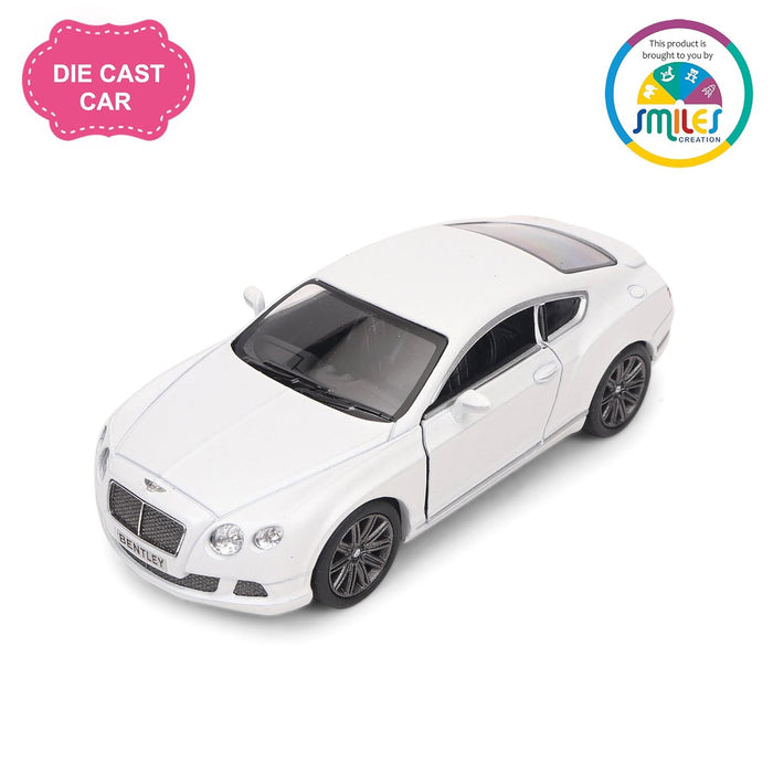 KINSMART 2012 BENTLEY CONTINENTAL GT SPEED 1:38 NO: KT5369D (WHITE)