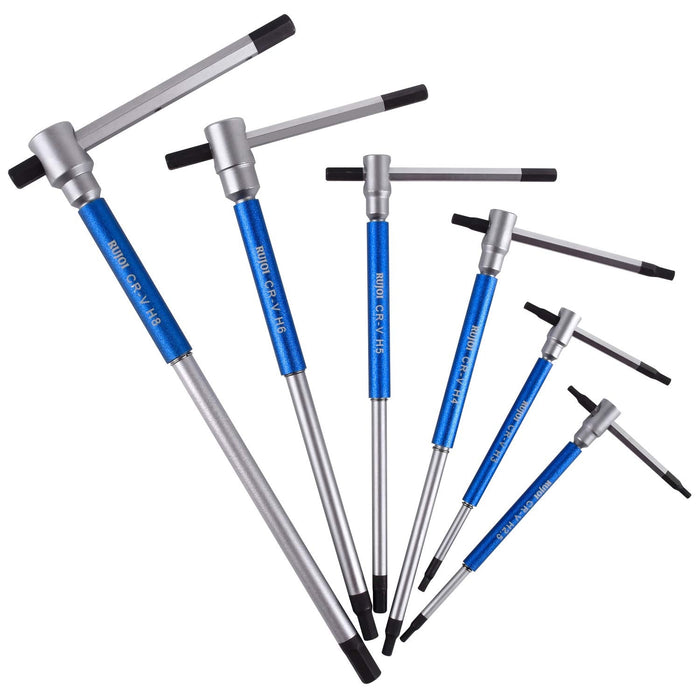 LONG HEX DRIVER WITH HANDLE PACK OF 6