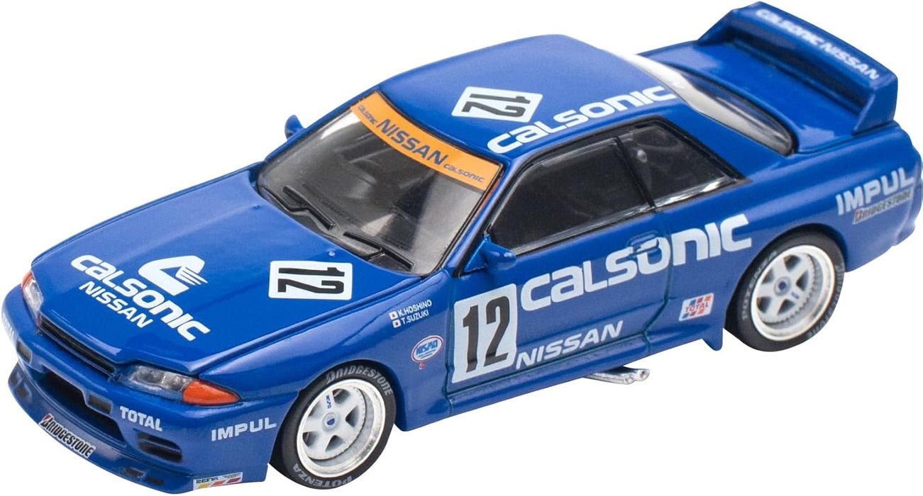POP RACE SKYLINE GT-R (BNR 32) JTC 1990 CALSONIC(12) 1/64 SCALE NO:S23-02