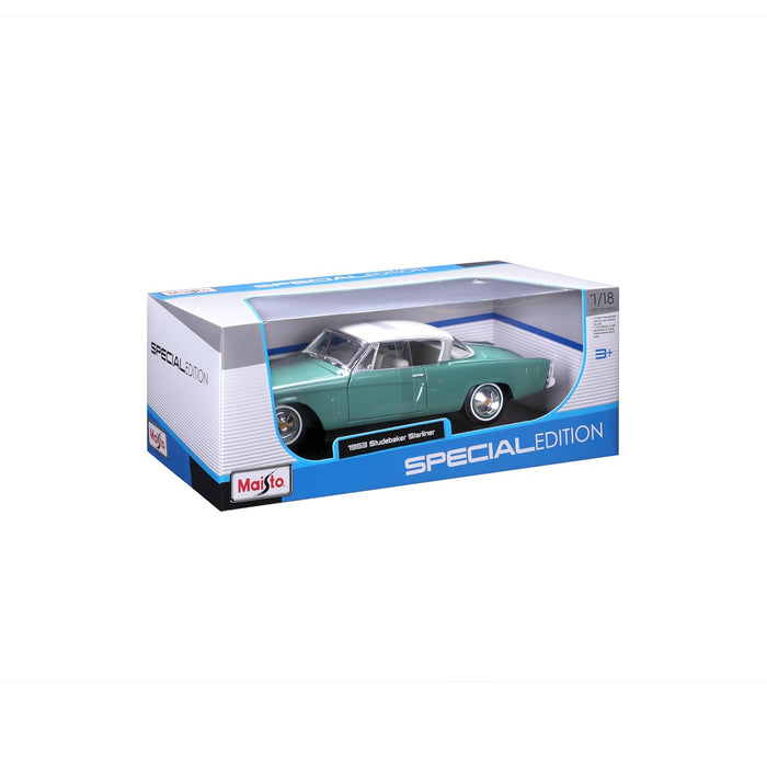 MAISTO 51651GN 1:18 1953 STUDEBAKER STARLINER DIECAST MODEL