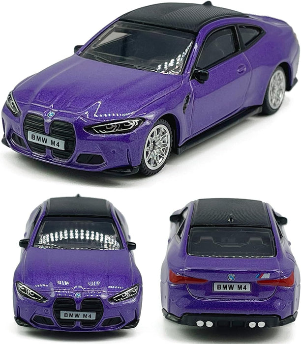 CCA BMW M4 1:64 SCALE NO: S07-01 (BLUE)